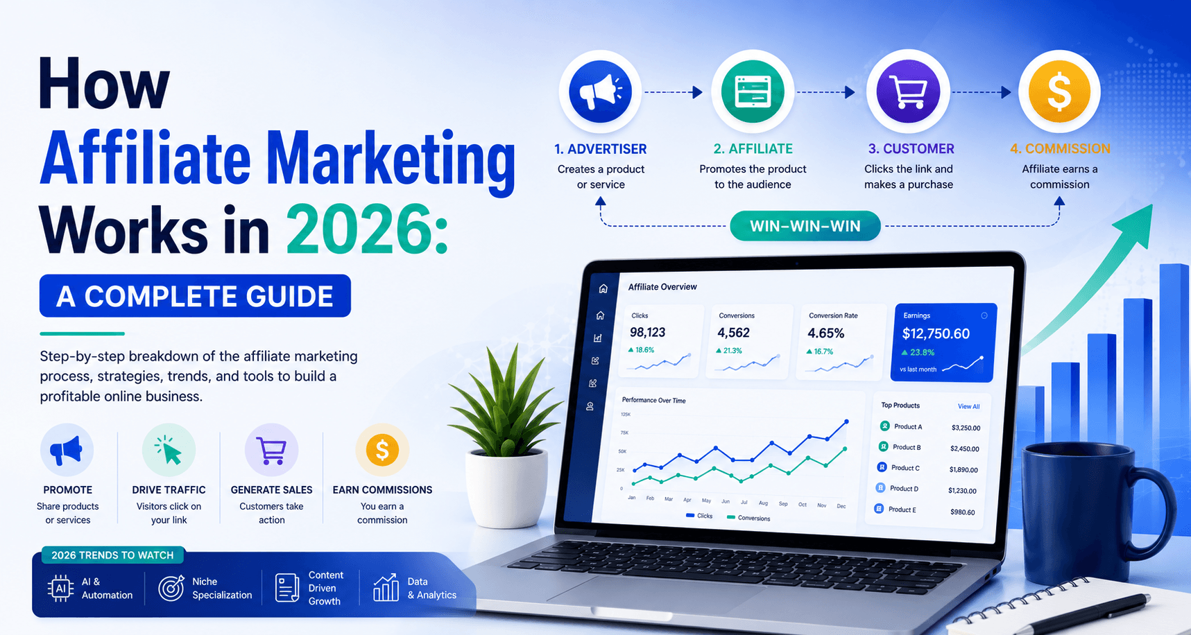 How Affiliate Marketing Works in 2026: A Complete Guide