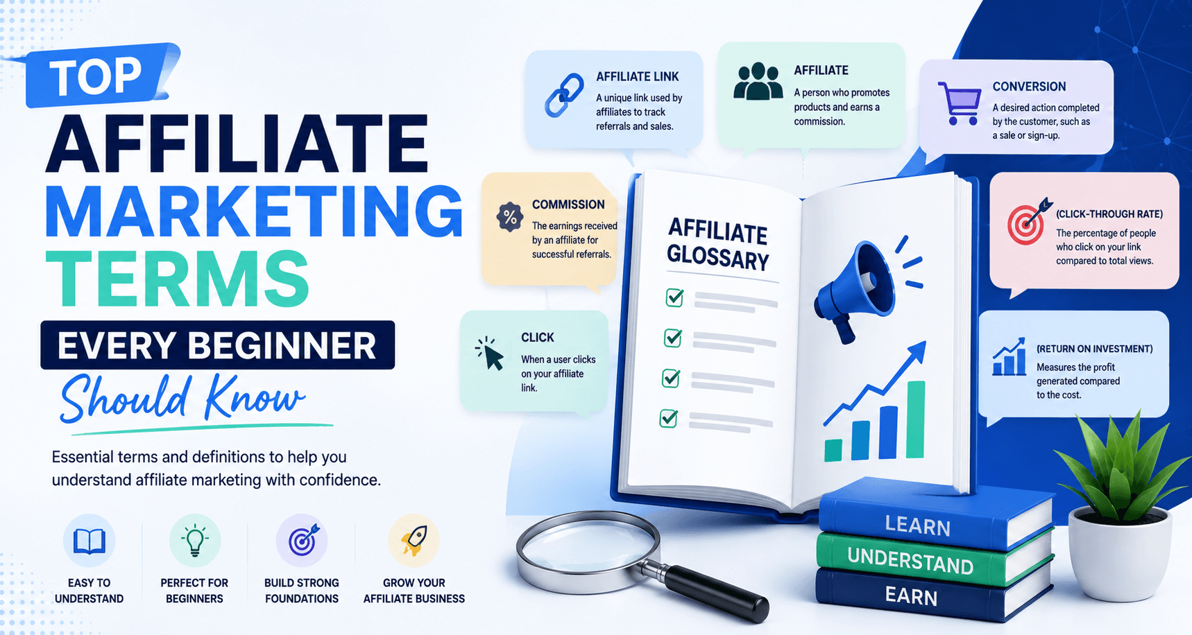 Top Affiliate Marketing Terms Every Beginner Should Know
